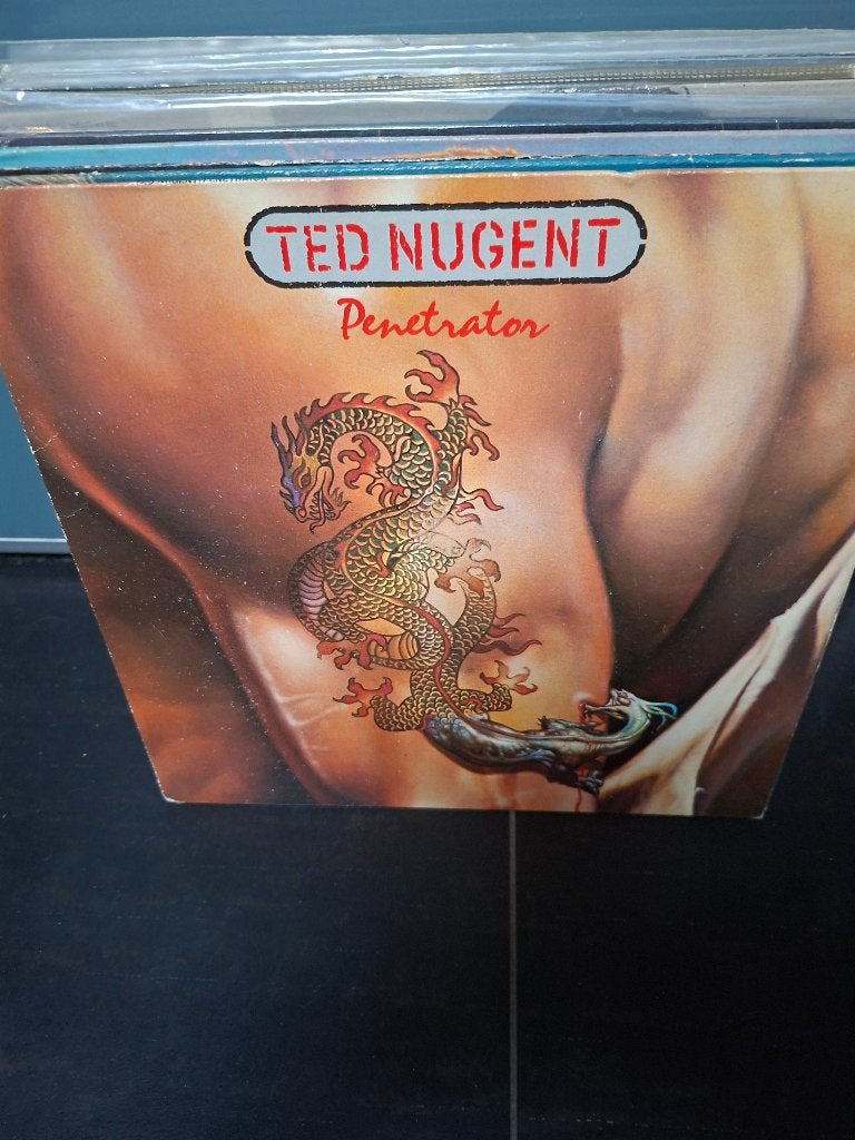 lp - ted nugent - penetrator - bak 2, Enlèvement ou Envoi, Utilisé, LP, 12 pouces