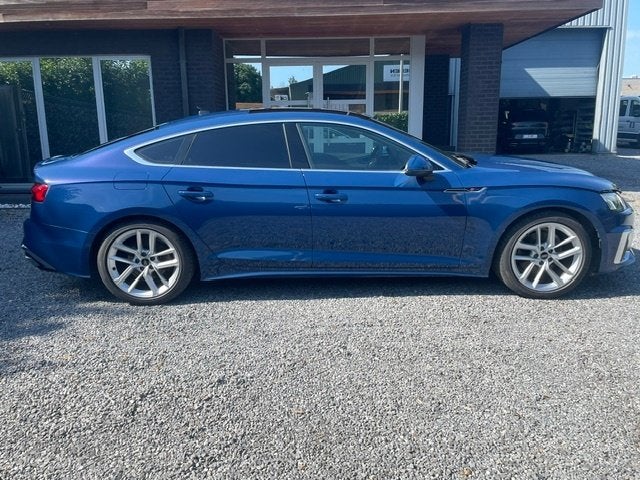 AUDI A5 SPORTBACK 35TDI S-LINE Hybrid Pano Cuir Keyless..., Autos, Cuir, Entreprise, Entretenue par le concessionnaire, Noir