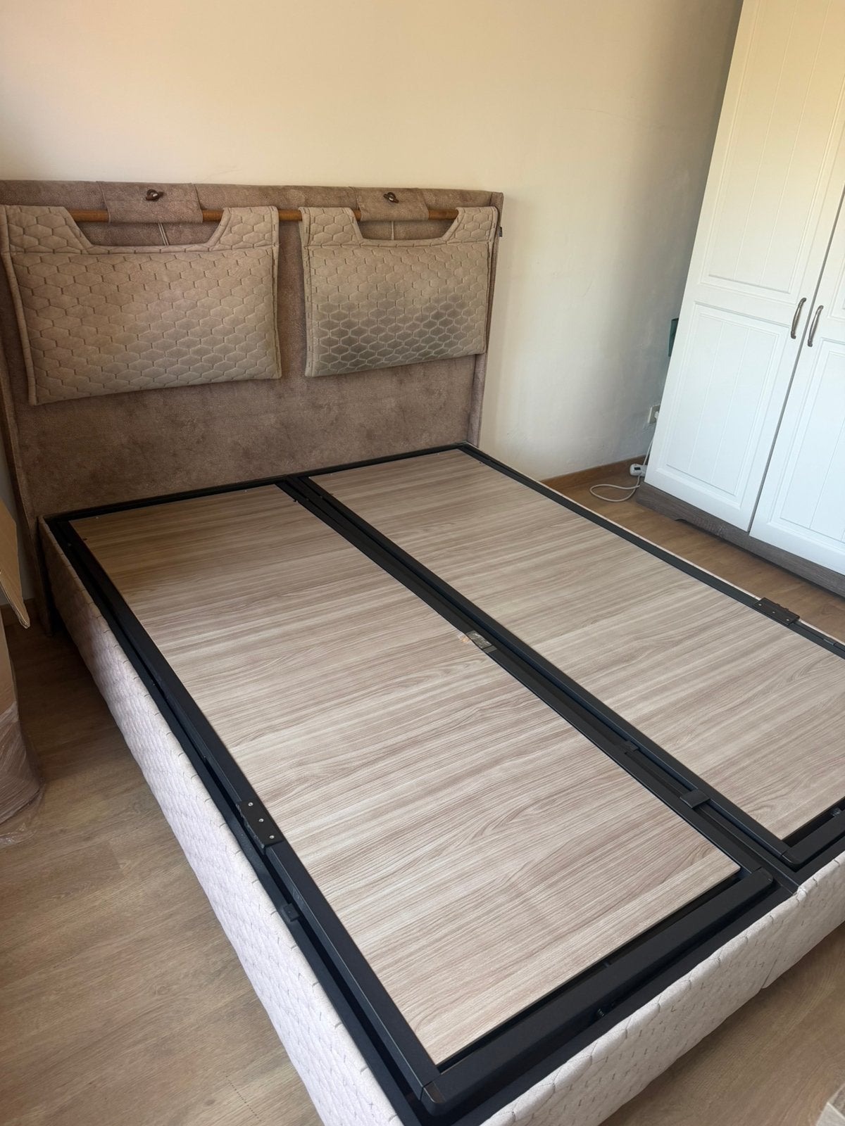 boxspring à vendre, Maison & Meubles, Enlèvement, Comme neuf