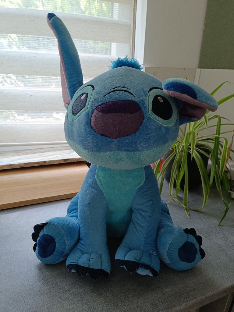 Peluche qui parle, Bleu, Disney, Comme neuf, Enlèvement