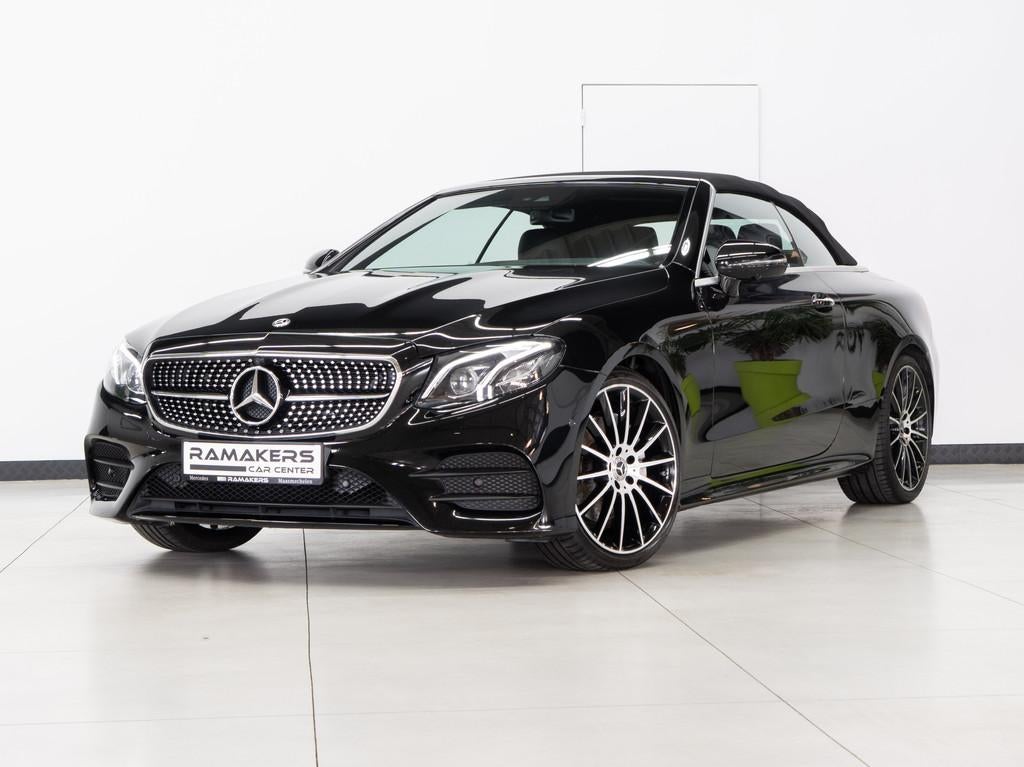 Mercedes-Benz E-Klasse 200 CABRIO Mild Hybrid AMG Night 20", Autos, Mercedes-Benz, Cuir, Euro 6, Entreprise, Cabriolet