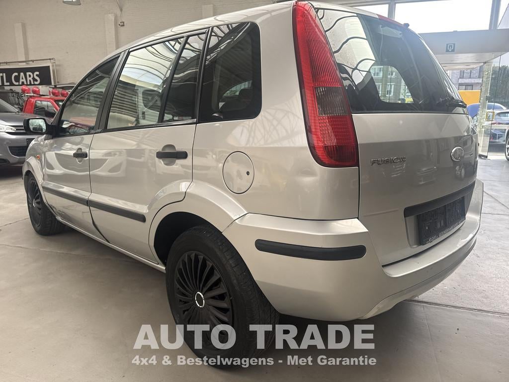 Ford Fusion 1.6 Diesel | 1j garantie | Keuring | Carpass, Autos, Ford, Argent ou Gris, 90 ch, Boîte manuelle, Noir