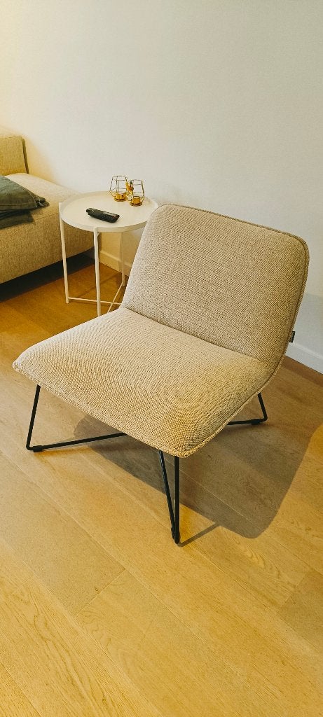 Lounge stoel Furninova, Ophalen, Nieuw, Stof