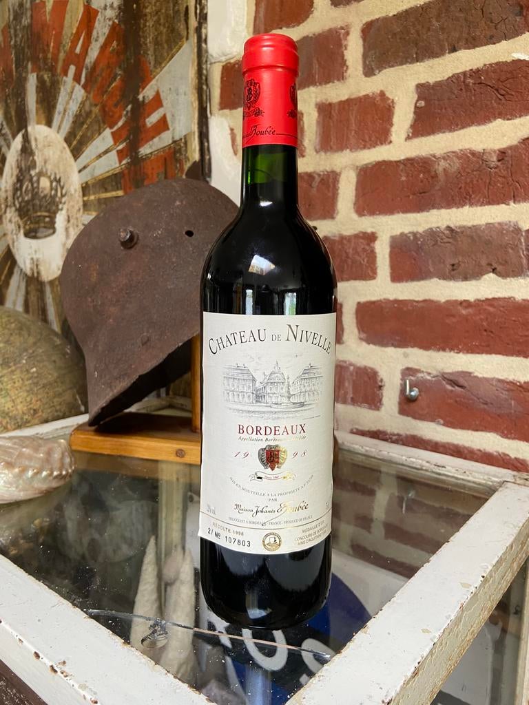Château de Nivelles 1998 vin rouge, Collections, Enlèvement, Comme neuf, Vin rouge