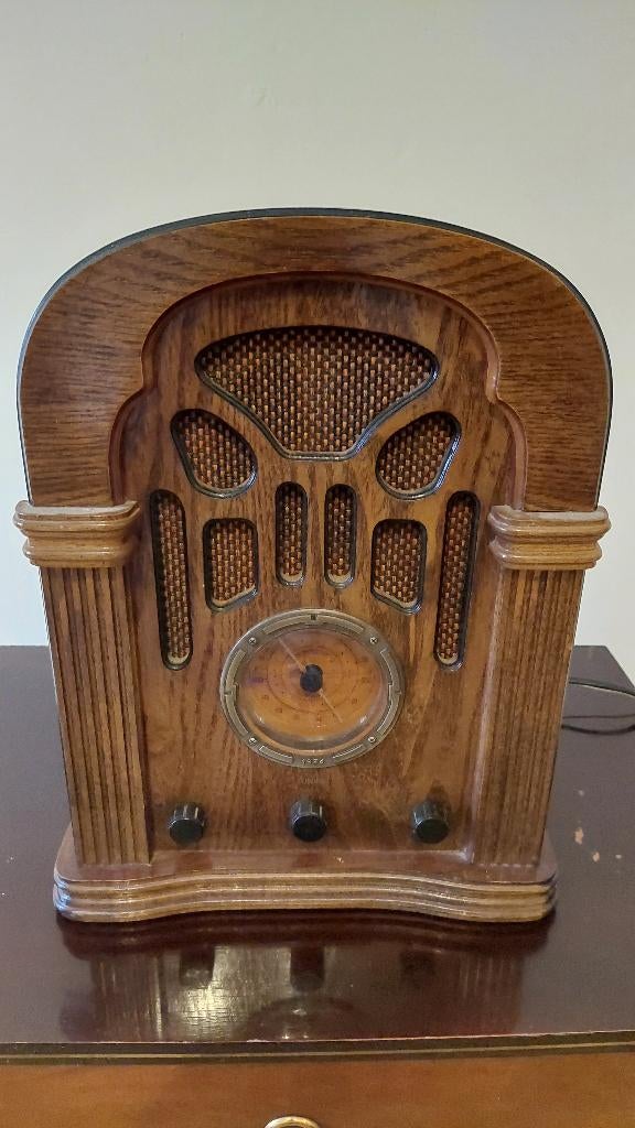 Vintage radio, Thomas collector's Edition America, Audio, Tv en Foto, Ophalen, Gebruikt, Radio