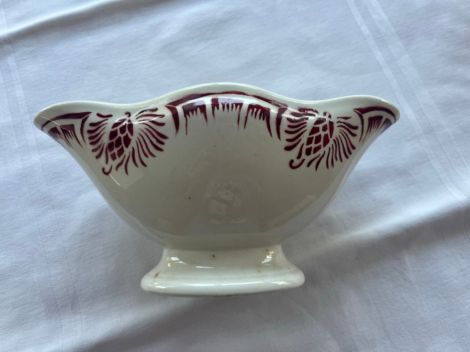 Ancienne saucière Badonviller, Enlèvement