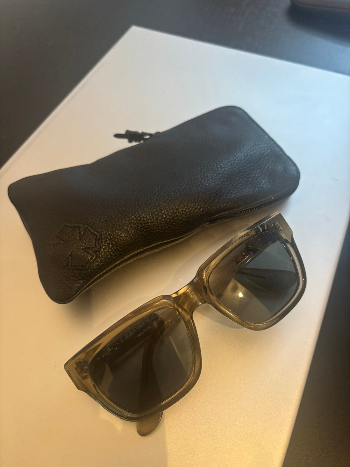 Lunette de soleil chrome hearts, Enlèvement, Comme neuf, Autres couleurs, Lunettes de soleil
