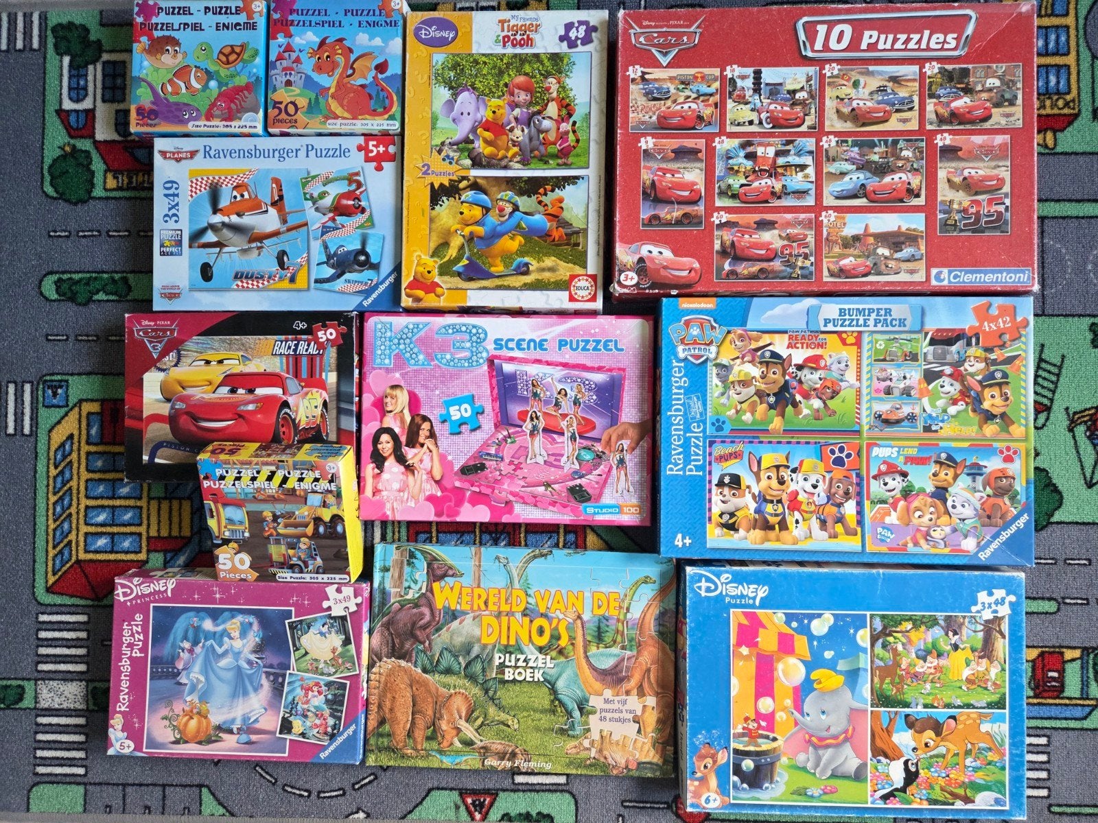 Puzzels 42-50 stukken, Ophalen of Verzenden