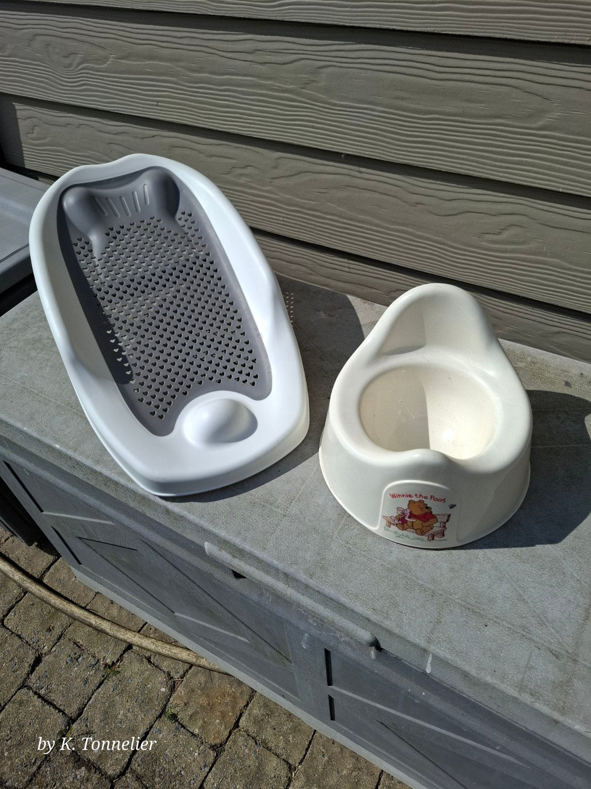 support pour pot et baignoire pour bébé, Enlèvement