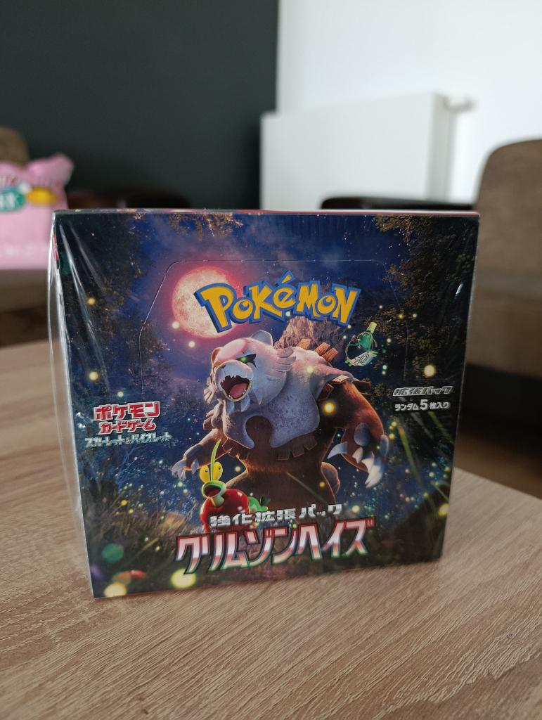Pokemon Japan Crimson Haze Booster Box, Hobby en Vrije tijd, Ophalen of Verzenden, Nieuw, Boosterbox, Foil