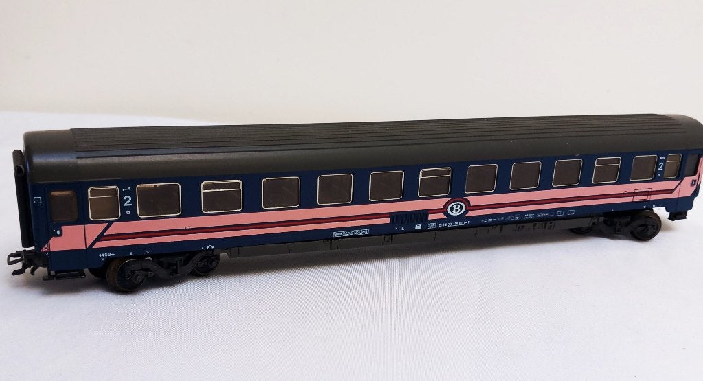 Marklin HO personen wagon NMBS/SNCB, Ophalen of Verzenden, Gebruikt, Gelijkstroom of Wisselstroom, Wagon