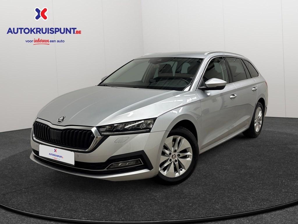 Skoda Octavia 1.5TSI Ambition GPS Camera Verw.Zetels Cruise, Argent ou Gris, Achat, Euro 6, Boîte manuelle