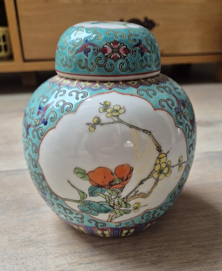 Gemberpot - Porselein - Chinees, Antiek en Kunst, Verzenden