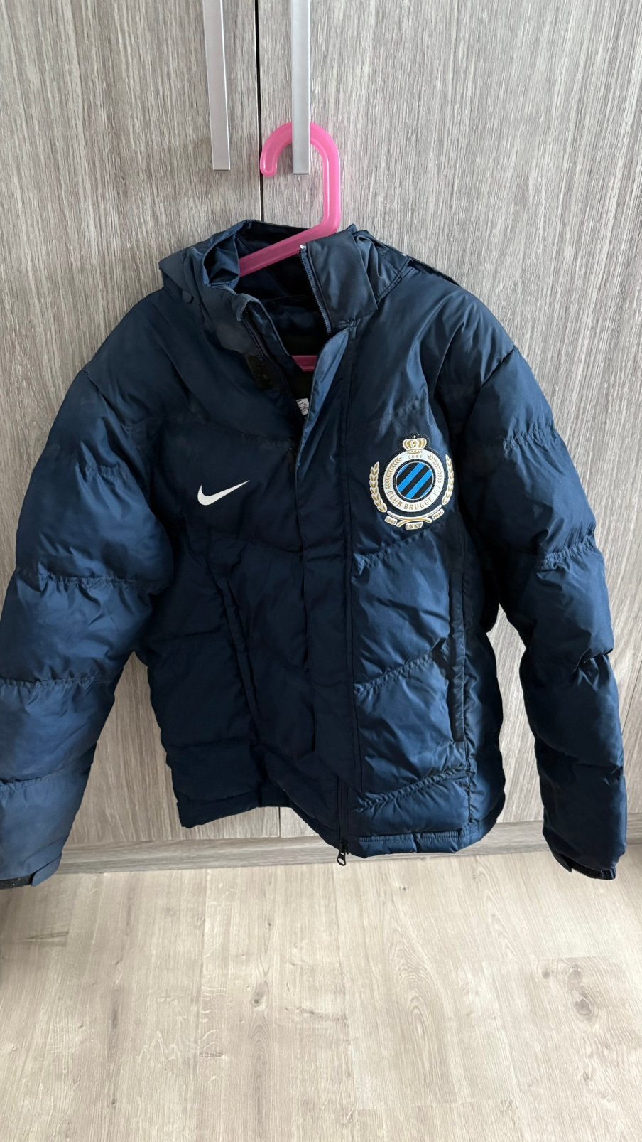 Club Brugge winterjas, Ophalen, Zo goed als nieuw, Maat 52/54 (L)