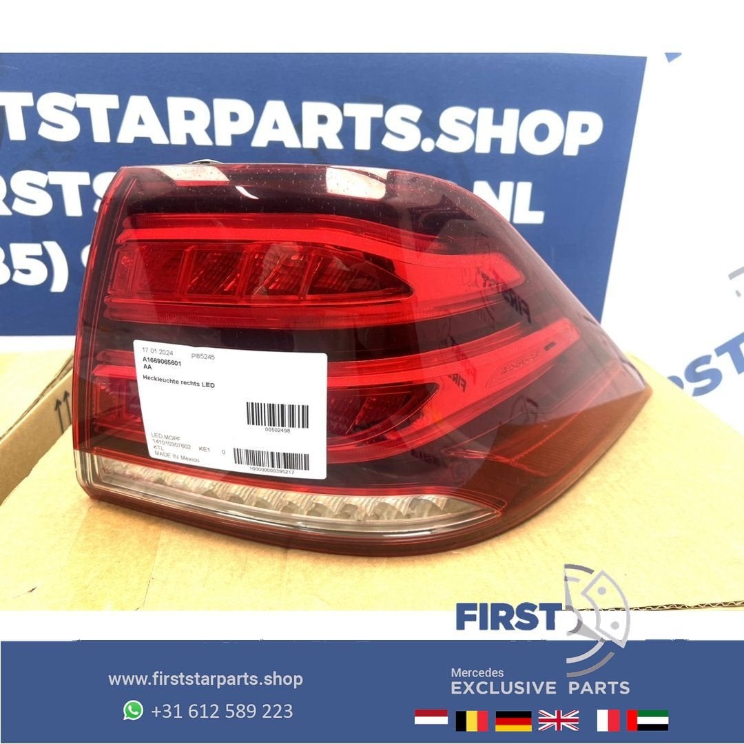 W166 GLE ACHTERLICHT RECHTS A1669065601 GLE KLASSE SUV VOL L, Utilisé, -, -, Enlèvement ou Envoi