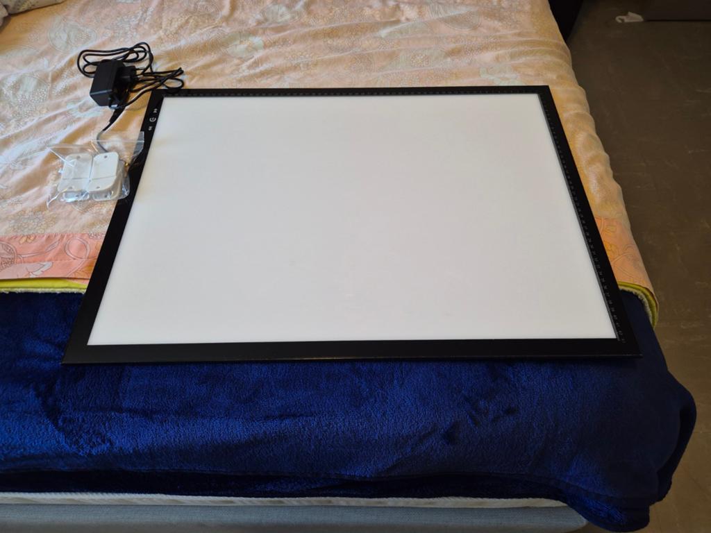 Tablette lumineuse A2, Enlèvement