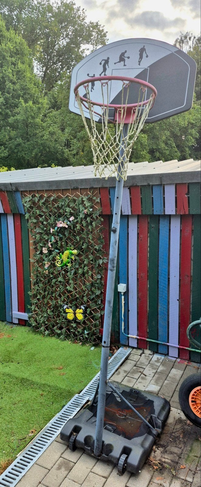 Basketbalring op wieltjes, Sport en Fitness, Basketbal, Ophalen