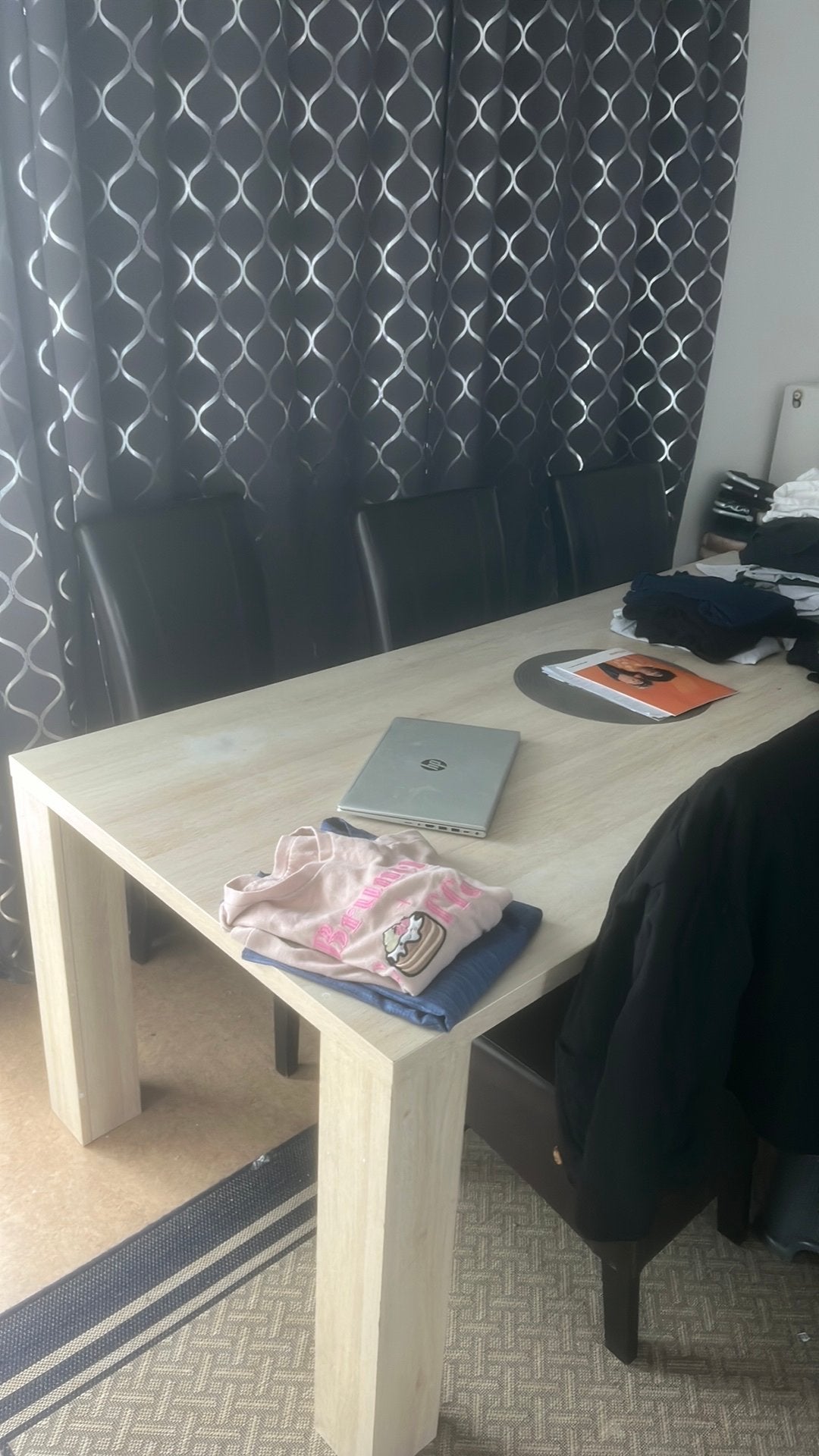 Salontafel met 6 stoelen, Huis en Inrichting, Ophalen of Verzenden
