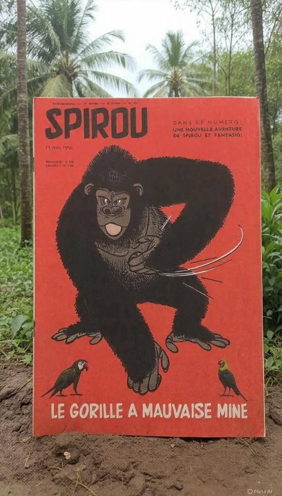 SPIROU 1956, Enlèvement ou Envoi, Utilisé, Divers auteurs