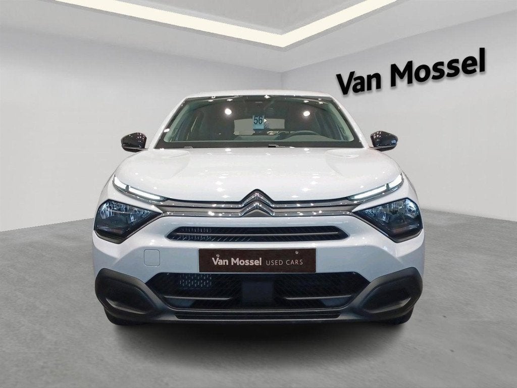 Citroen C4 1.2 Hybride 100 ë-DCS6 YOU, Auto's, Stof, Gebruikt, Zwart, 5 deurs