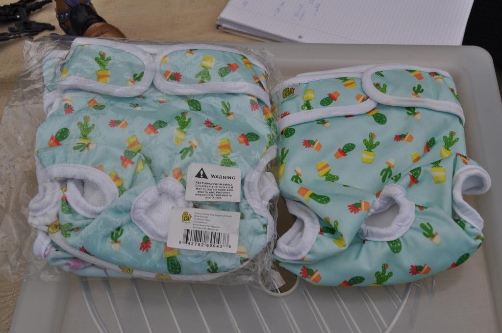Culottes lavables  pour chiens pour régles ,ou incontinence, Enlèvement, Neuf