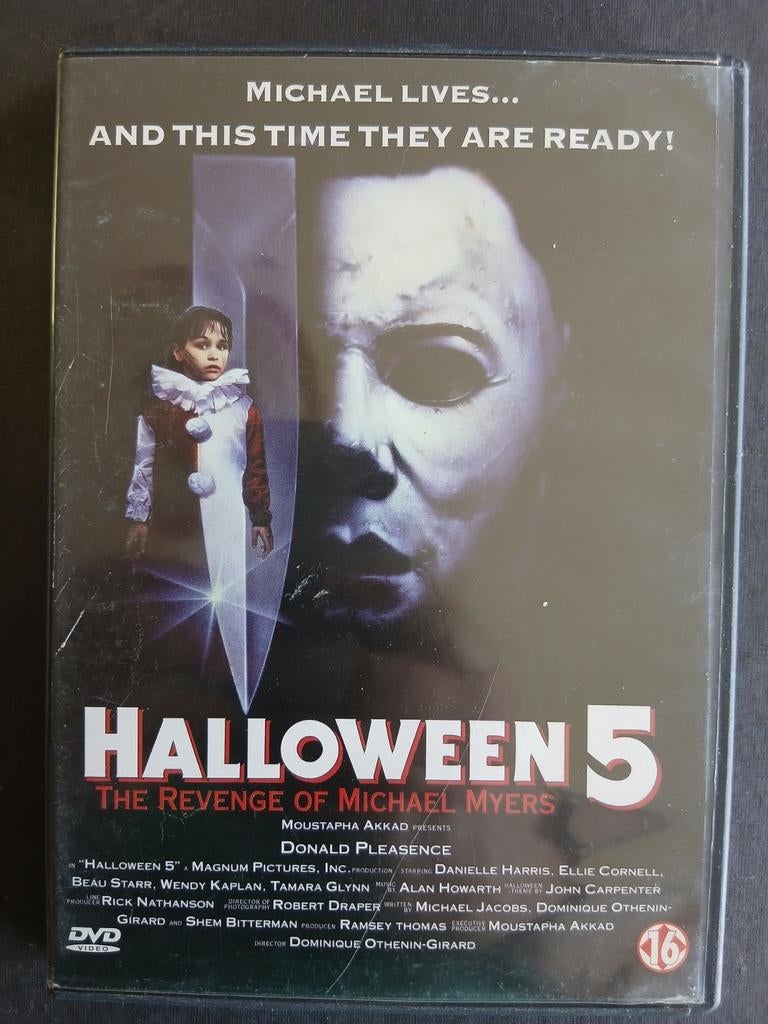 Halloween 5 (2001) Wendy Kaplan, Cd's en Dvd's, Vanaf 16 jaar, Ophalen of Verzenden, Gebruikt, Slasher