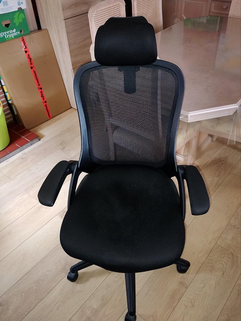 Bureaustoel - ( gaming- stoel ), Huis en Inrichting, Bureaustoelen, Gebruikt, Bureaustoel, Zwart, Ergonomisch, Ophalen