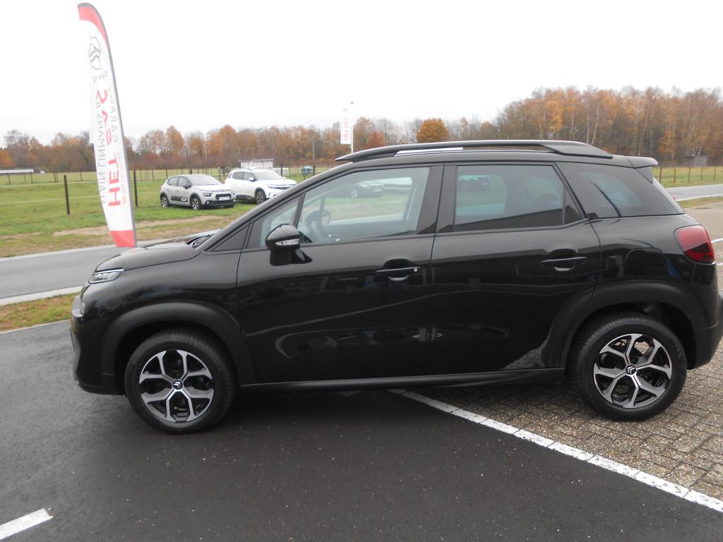 Citroën C3 AIRCROSS 1.2 PURETECH S&S MANUEEL - WAARBORG, Auto's, 4 deurs, Stof, Gebruikt, Zwart