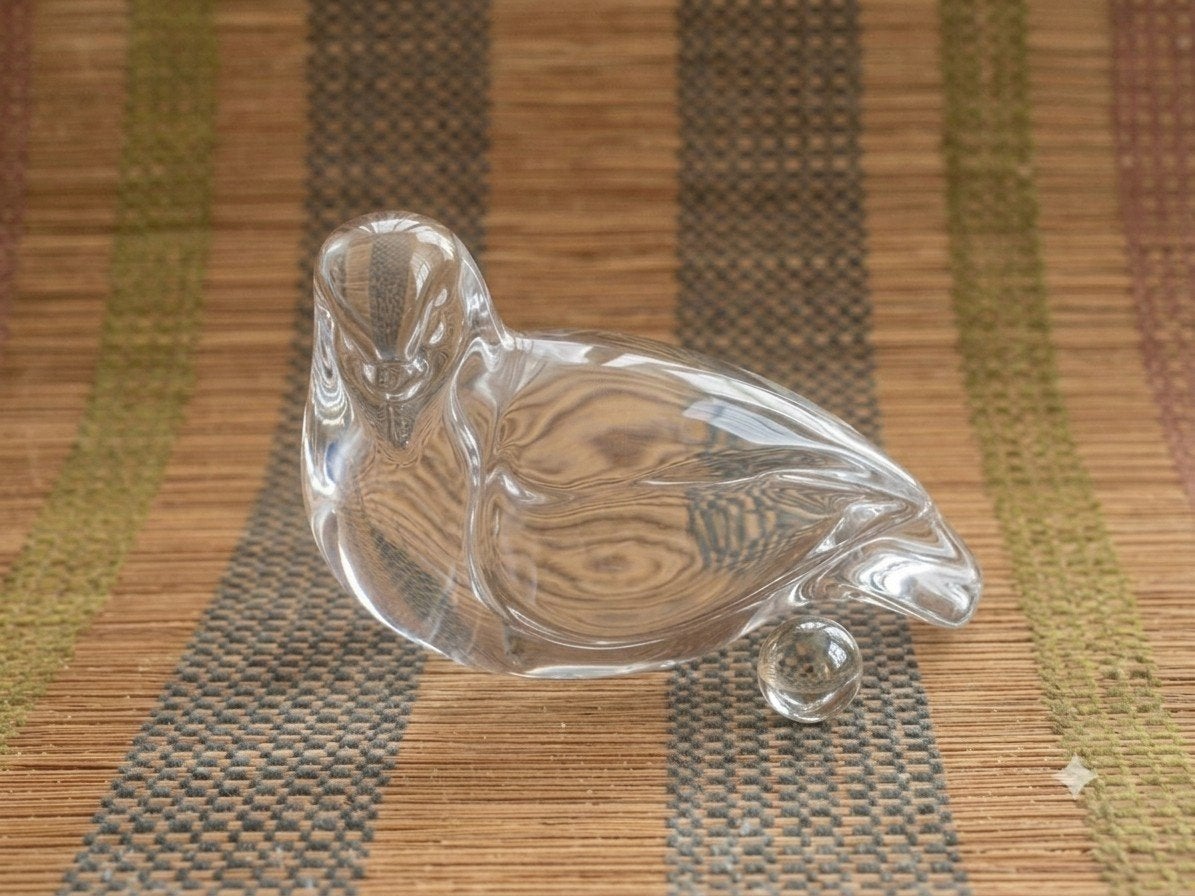 Colombe de la Paix en cristal massif – Style Val Saint Lambe, Enlèvement ou Envoi