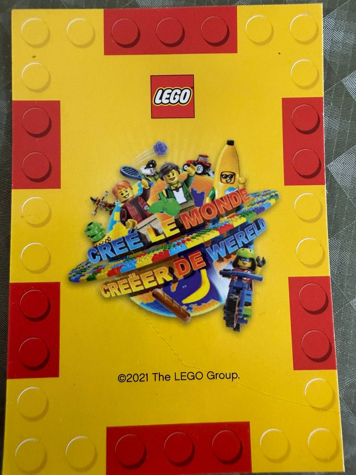 LEGO - Creëer de wereld kaarten, Ophalen of Verzenden, Zo goed als nieuw, Lego
