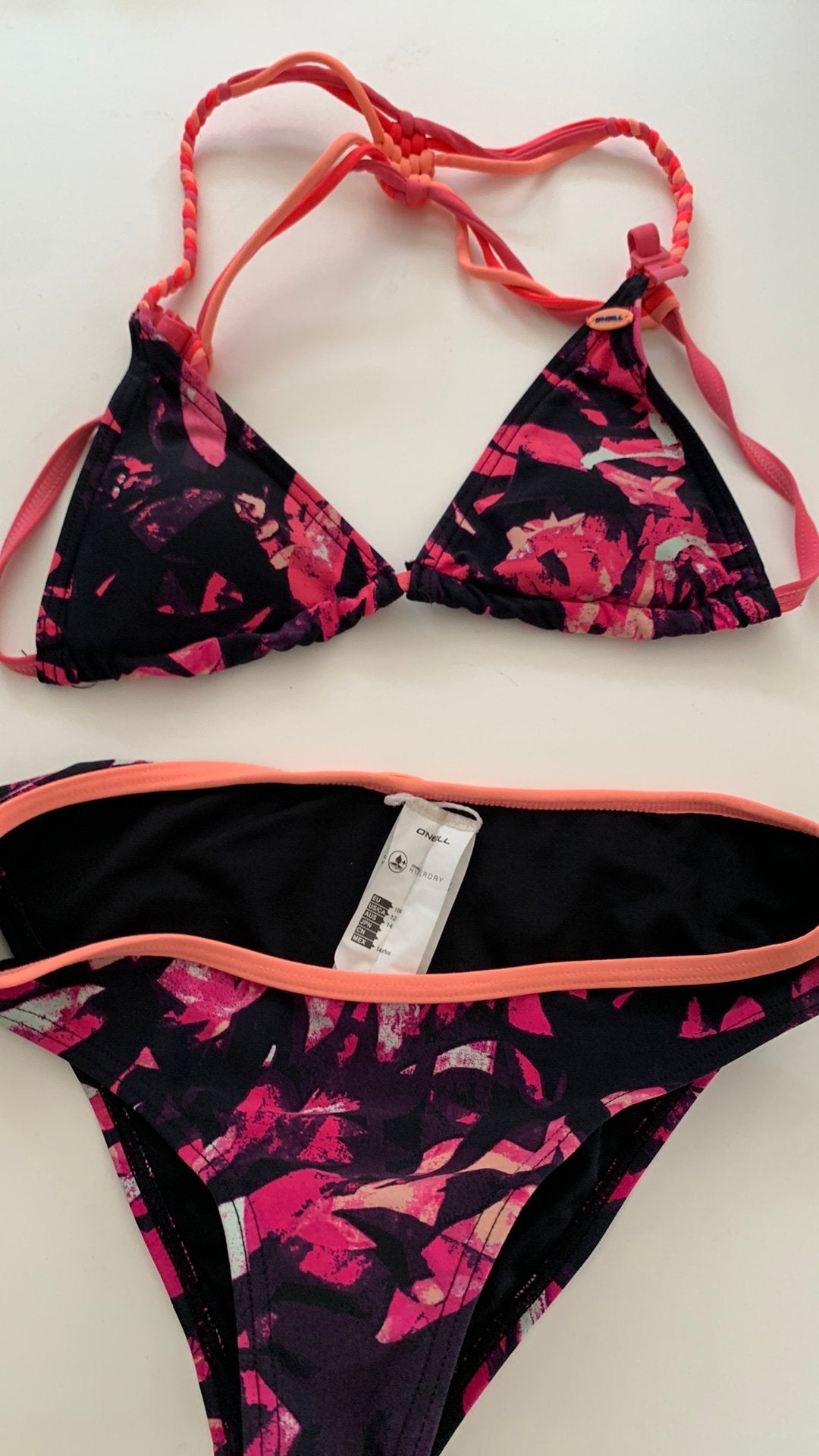 Bikini O’Neill maat 164, Kinderen en Baby's, Kinderkleding | Kinder-zwemkleding, Ophalen of Verzenden, Zo goed als nieuw, Maat 164