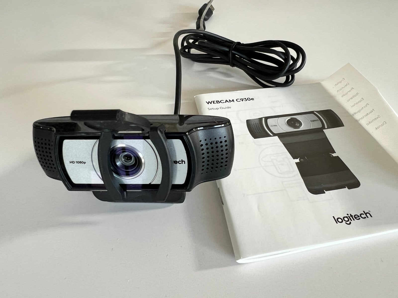 Webcam Logitech 930e - in perfecte staat, Ophalen, Nieuw, Fotofunctie, MacOS