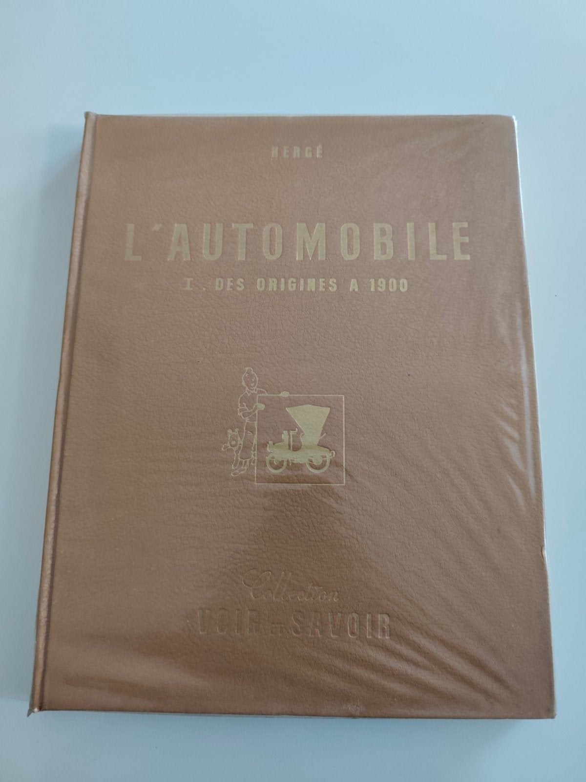 Hergé – L'Automobile Tome I (1953) –, Boeken, Kunst en Cultuur | Fotografie en Design, Ophalen of Verzenden