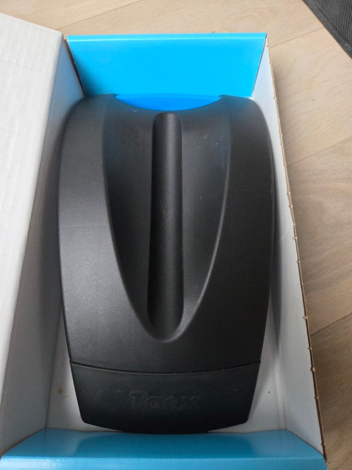 Tacx voorwielsteun, Ophalen