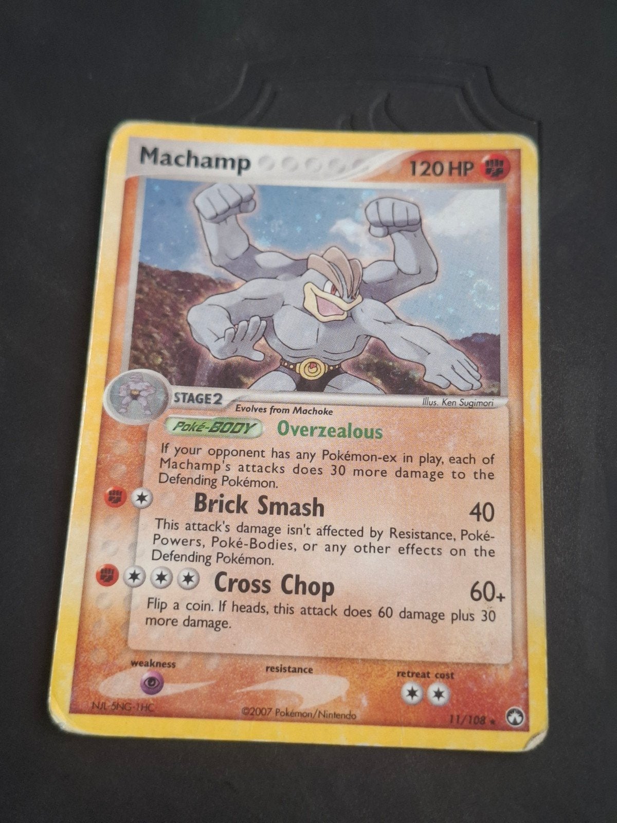 Carte Pokémon - Machamp Holo 11/108 - EX Power Keepers (2007, Enlèvement ou Envoi