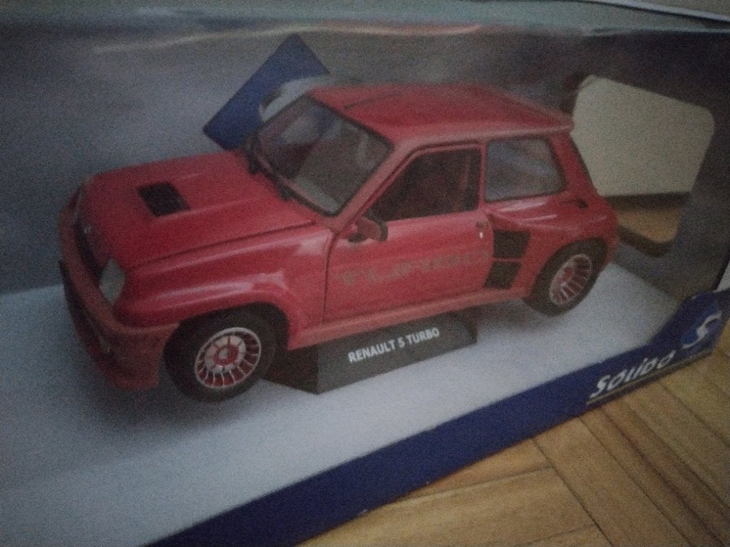 Renault 5 Maxi Turbo 1/18, Ophalen of Verzenden, Nieuw, Auto, Solido