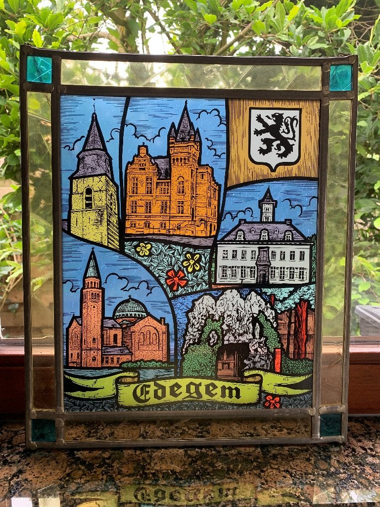 Glasraam gemeente Edegem, Ophalen