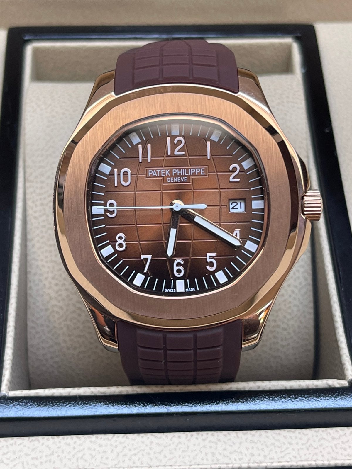 Patek Philippe, Handtassen en Accessoires, Sporthorloges, Ophalen, Nieuw, Roze