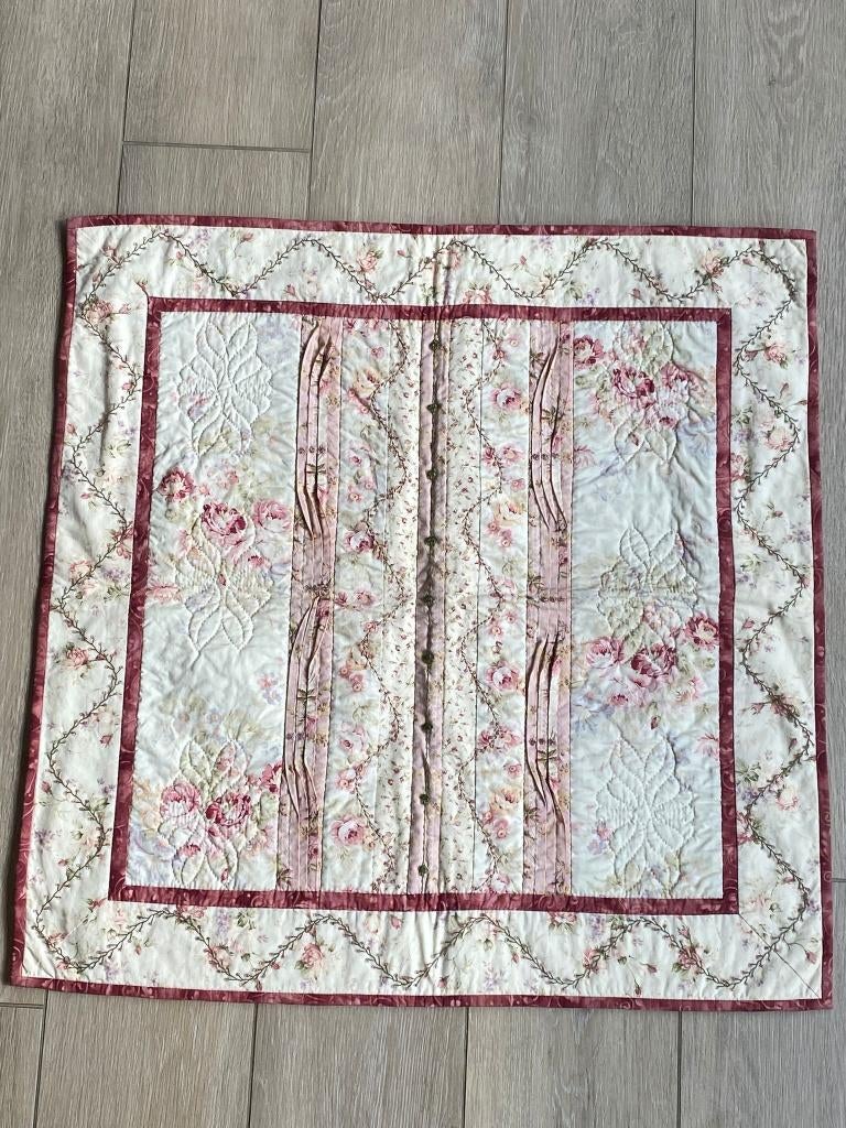 quilt VOLLEDIG handgemaakt !!!, Hobby en Vrije tijd, Ophalen, Gebruikt