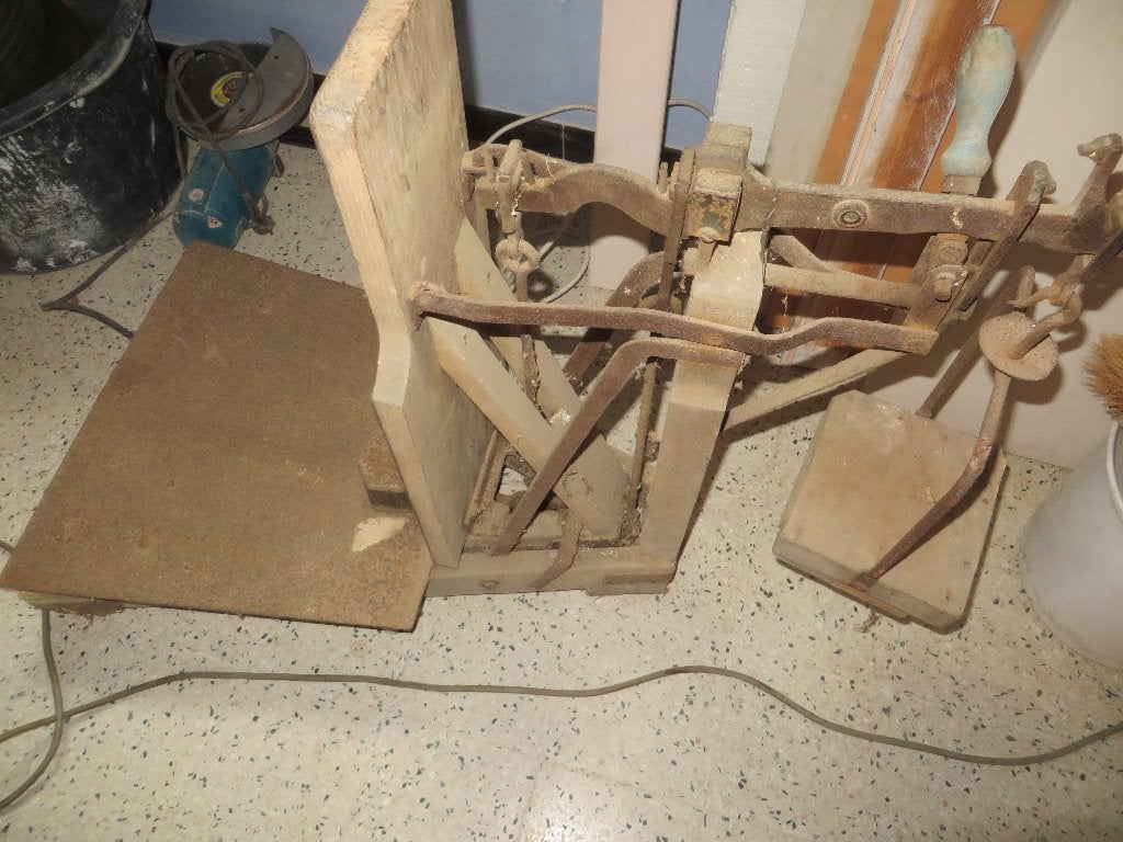 bascule , weegschaal , werktafel, Enlèvement, Utilisé, Balance au sol, 50 à 100 kg