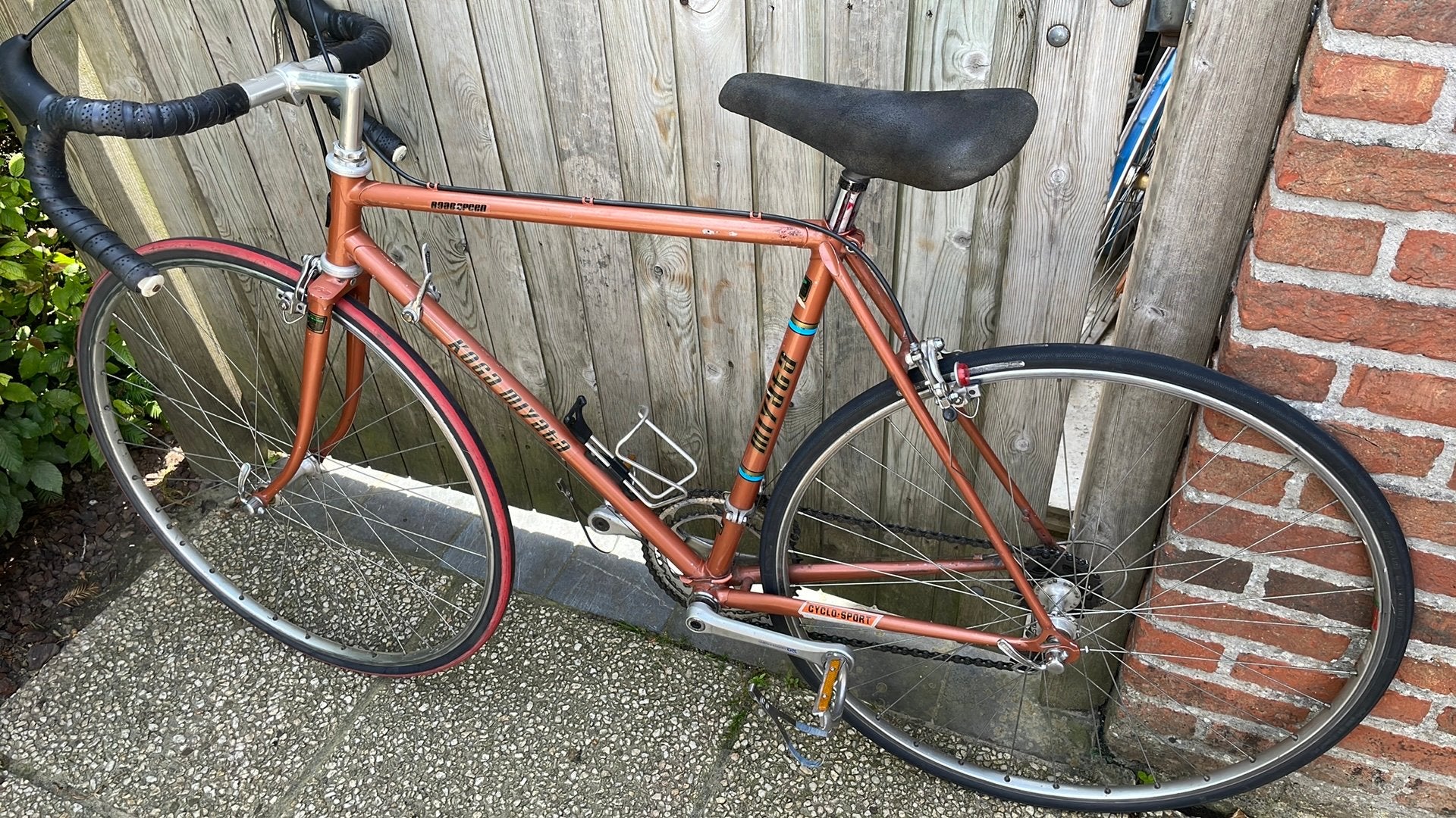 velo de course vintage Koga Myata, Enlèvement