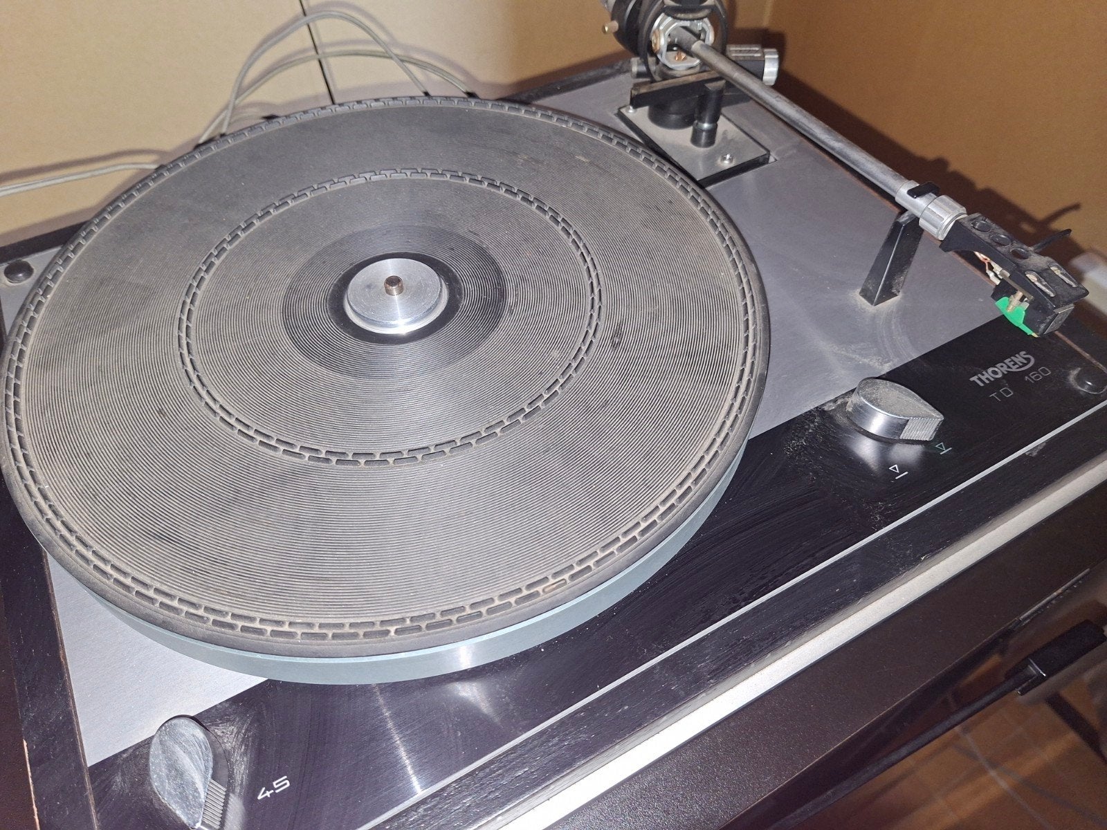 thorens td 160, TV, Hi-fi & Vidéo, Tourne-disques, Enlèvement, Tourne-disque, Thorens