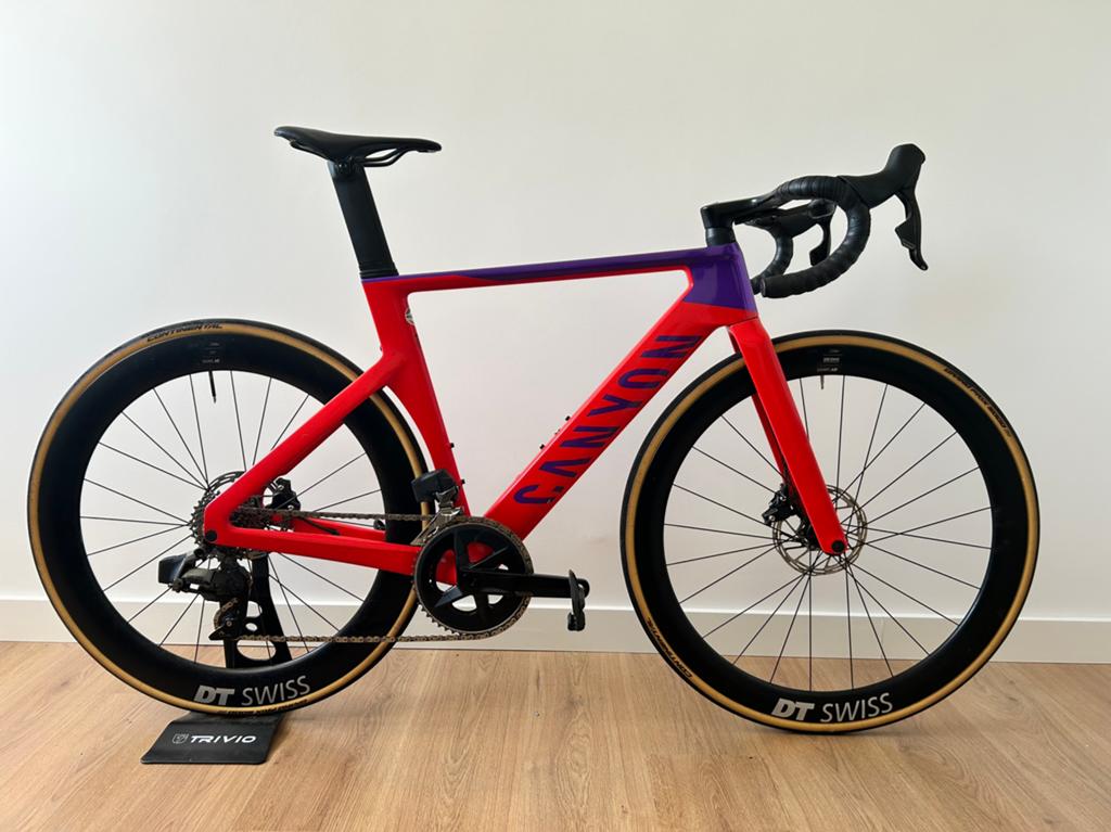 Canyon Aeroad CF SLX AXS etap Disc - 12 speed - maat S, Fietsen en Brommers, Ophalen, Zo goed als nieuw