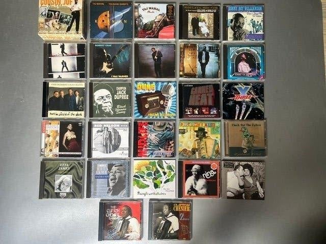 Collection de CD Blues et Zydeco, CD & DVD, CD | Jazz & Blues, Enlèvement ou Envoi, Comme neuf, Blues