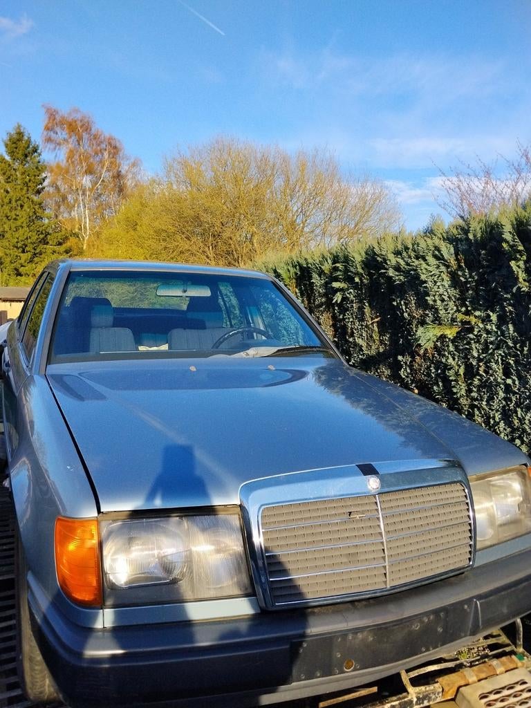 Mercedes w124 250d, Auto's, 4 deurs, Blauw, Mercedes-Benz, Particulier