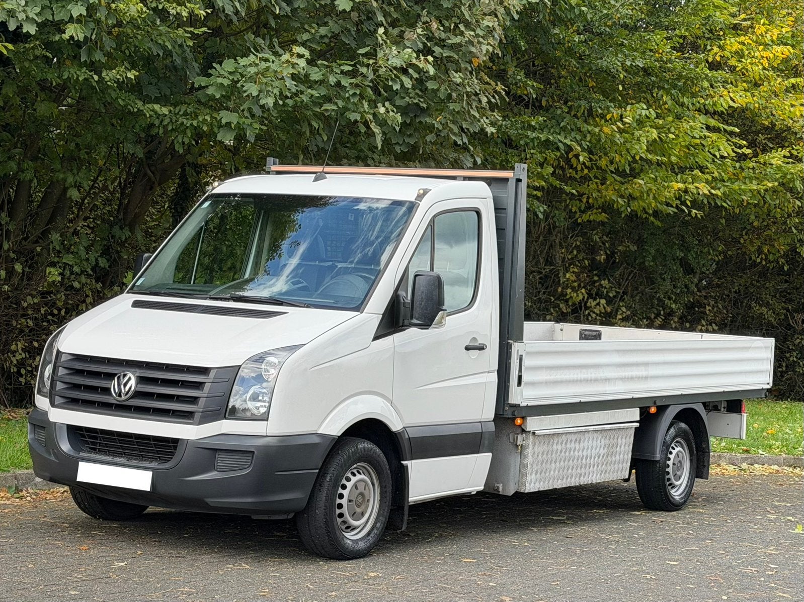 Volkswagen Crafter 2.0 TDI Benne-Fixe Maxi avec  94.000 km, Autos, 100 kW, Euro 5, 3 places, 2 portes
