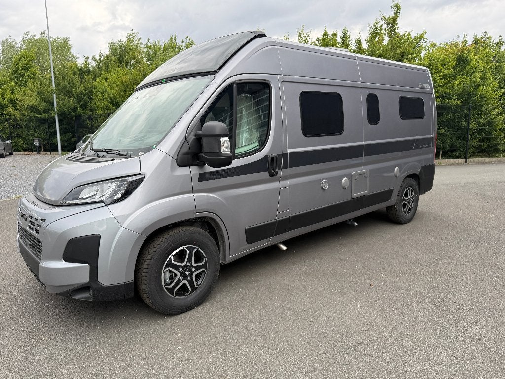 Hymer Yosemite minder dan 6m met lengtebedden, Caravans en Kamperen, Automaat, Buscamper of Camperbus, Fiat, Bedrijf