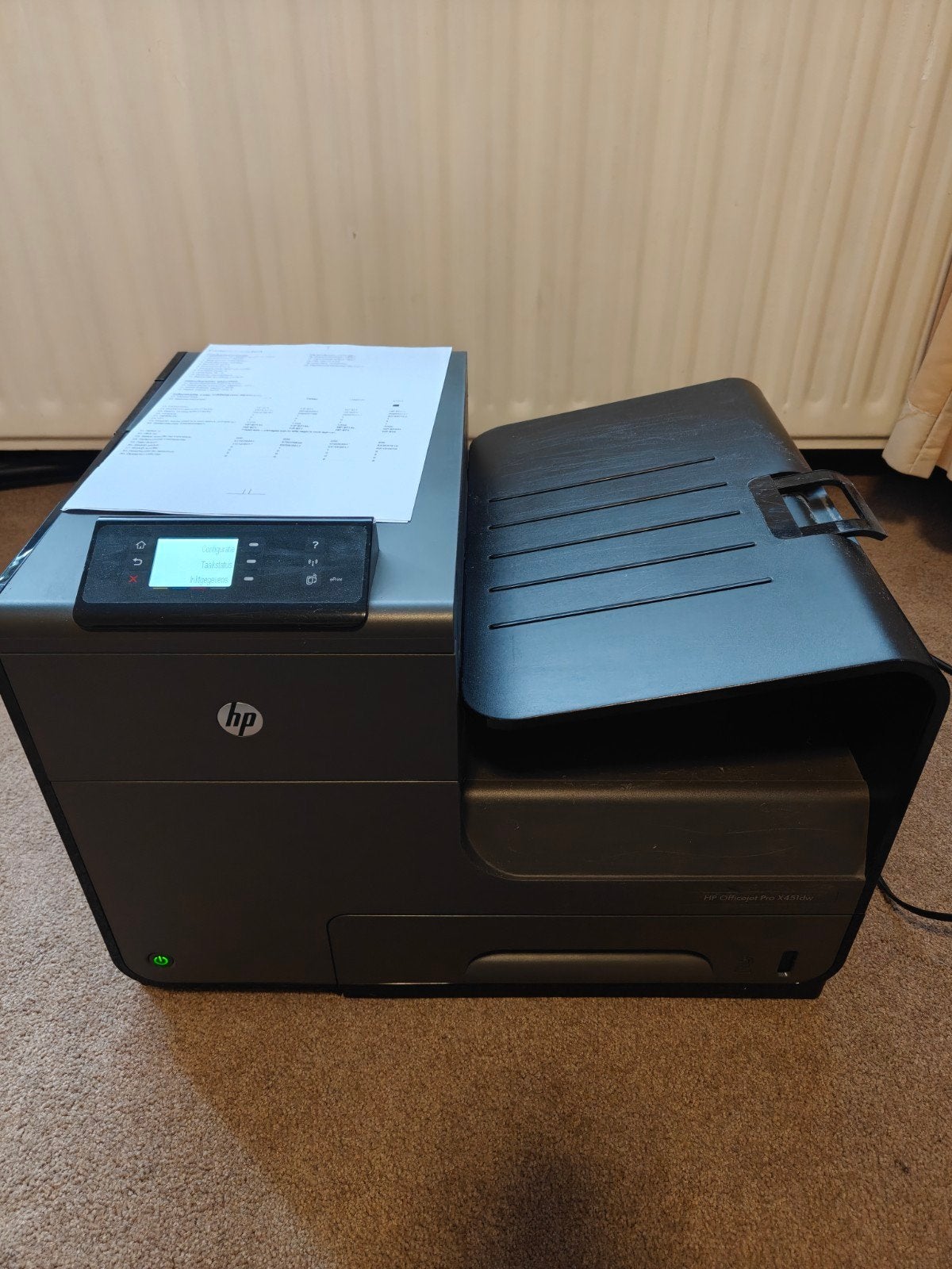 HP printer Officejet Pro x451dw, Computers en Software, Ophalen, Printer, Inkjetprinter, Draadloos