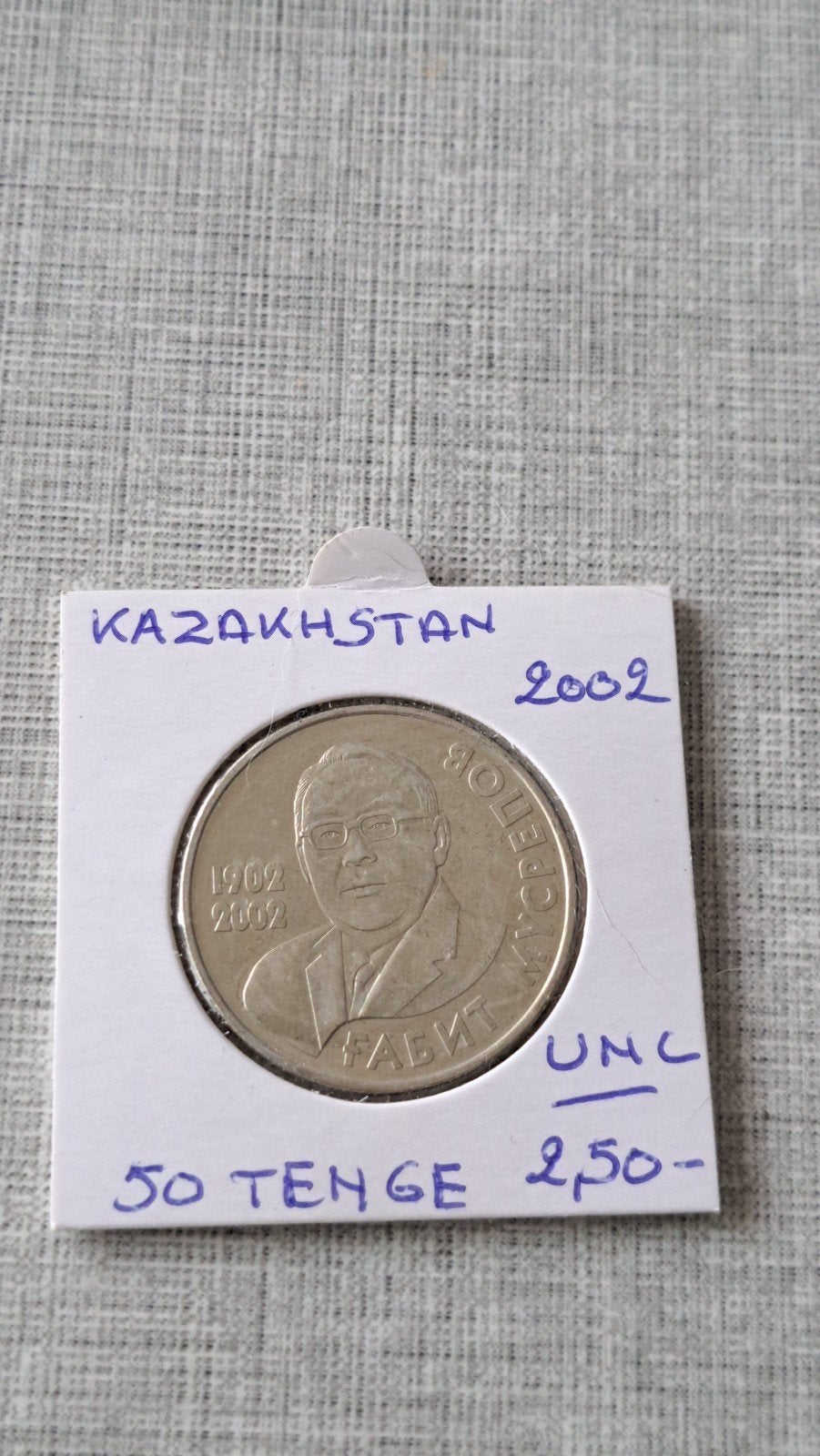 Kazakhstan 50 tenge 2002 UNC, Enlèvement ou Envoi
