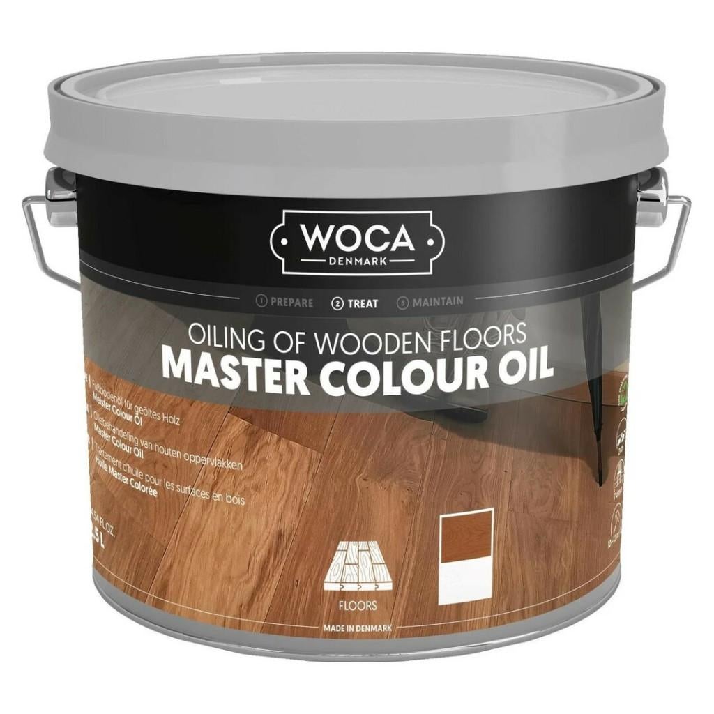 HUILE DE COULEUR WOCA NOIRE 2,5LT, Bricolage & Construction, Enlèvement